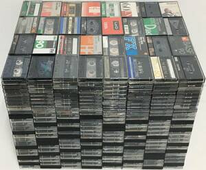 ★☆ク620 中古 カセットテープ 大量 まとめ 800本 セット SONY TDK maxell DENON BASF Scotch FUJI TOSHIBA Lo-D Technics coop That