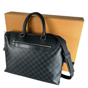 Louis Vuitton ポルトドキュマン ジュールNM ダミエグラフィット N48260 ビジネスバッグ ショルダーバッグ 2WAY 箱、保存袋 メンズ 男性用