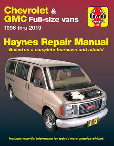 1996 2019 シボレー GMC SAVANA シェビーバン CHEVROLET フルサイズ バン 整備 修理 整備書 サービス マニュアル リペア リペアー