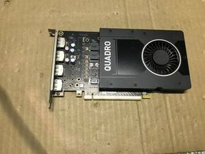 F70★中古品 通電確認済み Quadro P2000グラフィックボード★