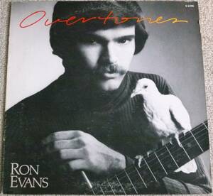 激レア!!!レリジャス系爽やかSoft Pop【試聴!!!】Ron Evans『Overtones』LP CCM West Coast Rock Soft Rock ソフトロック