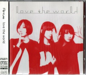 ◆【中古・送料無料】Perfume ／ love the world【初回限定盤】