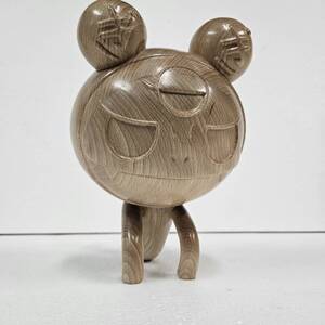 奈良美智 Yoshitomo Nara 木 フィギュア Kaikaikiki Gigi wood 28CM