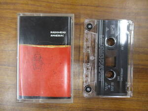 S-2722【カセットテープ】EU版 / RADIOHEAD Amnesiac / 7243 5 32764 4 7 / レディオヘッド / cassette tape