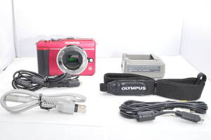 〓シャッター回数わずか766回　外観綺麗〓オリンパス OLYMPUS E-PL1s　付属品多数