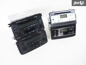 ダイハツ 純正 カー オーディオ CD プレーヤー CD MD プレーヤー 4個 セット 86180-B2020 86180-B2060 86180-B2770 即納 棚27Q