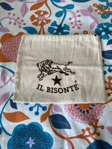 #送料込み★正規品★イルビゾンテ★保存袋★巾着★革小物ケース★IL BISONTE★バッグ財布保管★ギフト★★レザー★プレゼント