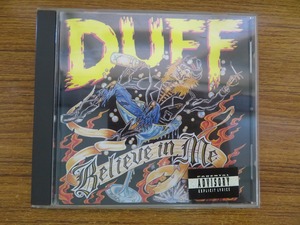 PC244★中古CD DUFF MCKAGAN ダフ・マッケイガン BELIEVE IN ME ビリーヴ・イン・ミー 盤面良好 クリーニング済み