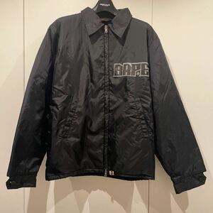 BAPE ナイロン ボアジャケット APE ABATHINGAPE ベイプ エイプ アベイシングエイプ コーチジャケット NIGO 裏原宿 古着 ヴィンテージ 迷彩