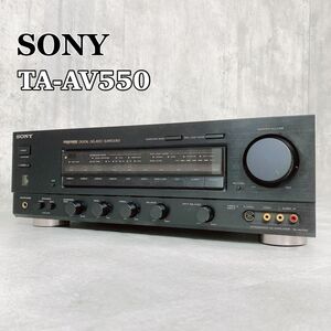 Y683 SONY ソニー TA-AV550 AVアンプ 4ch パワーアンプ内蔵 オーディオ機器