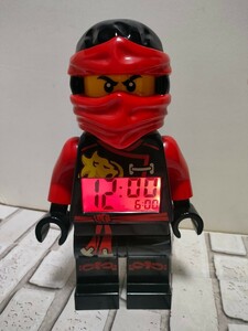 好評LEGOフィグ型時計シリーズ　希少。ニンジャゴー　通電写真あり