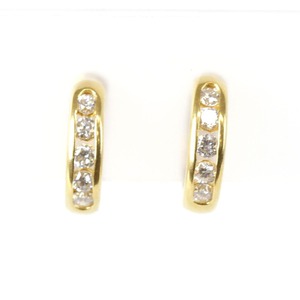 美品『USED』 K18/ダイヤモンド イヤリング ダイヤモンド 0.25ct 4.2g