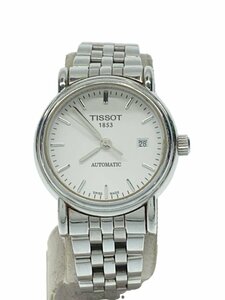 TISSOT◆腕時計/アナログ/-/ホワイト/シルバー