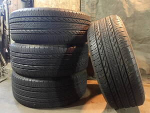 7-8分山 DUELER デューラー H/L 235/55R18 BRIDGESTONE(ブリヂストン) 愛知交換可 個人宅配送不可 中古タイヤ4本 993 96