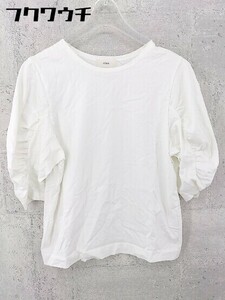 ◇ IENA イエナ 半袖 Tシャツ カットソー ホワイト レディース