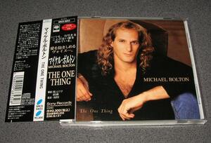 ■国内盤中古ＣＤ■ マイケル・ボルトン／MICHAEL BOLTON『 THE ONE THING 』