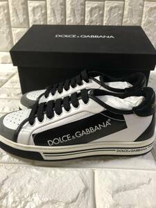 ドルチェ&ガッバーナ 　DOLCE&GABBANA ローカットスニーカー CS1589 　イタリア製 メンズ ロゴ/（US)8　交渉OK！