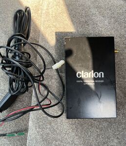 中古　clarion クラリオン ワンセグチューナー TVチューナー DTX501 動作してました