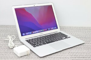 N 1円♪ 1【2017年！i5！】Apple/MacBook Air A1466(13-inch,2017)/CPU：core i5-1.8GHz/メモリ：8GB / SSD：128GB