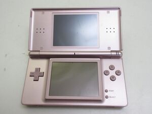 P548-N29-4123◎ Nintendo DS Lite USG-001 ピンク 脳を鍛える大人のDSトレーニング ジャンク 現状品1◎