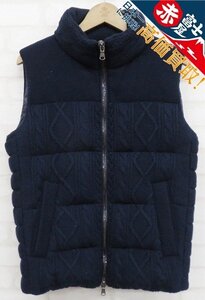 7T7964/junhashimoto KNIT DOWN VEST 1041620028 ジュンハシモト ニットダウンベスト