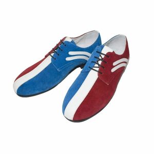 災害復興 廃業 放出 日本製 新品未使用 オリジナルジョン original john BOWLING SHOES TRICOLORE サイズL