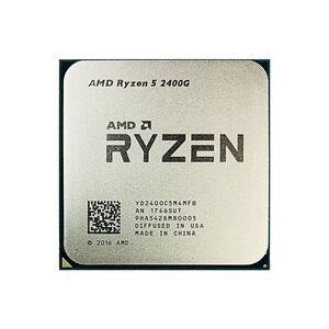 【中古動作品】AMD CPU Ryzen 5 2400G R5 2400G 3.6GHz YD2400C5M4MFB ソケット AM4 送料無料★