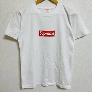 激レア Supreme Box Logo Tee White Red S 07ss 2007年 白 赤 ホワイト レッド ボックスロゴ 胸ロゴ 初期 OLD Vintage