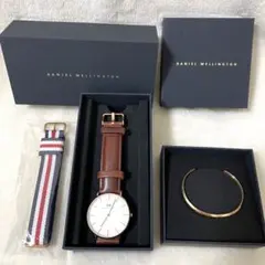 DANIEL WELLINGTON 時計、ブレスレット　セット　レディース