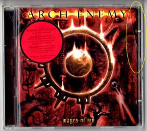 Used CD 輸入盤 2枚組特別限定盤 アーチ・エネミー ARCH ENEMY『ウェイジズ・オブ・シン』- Wages Of Sin (2002年)。Supreme 2-CD Edition