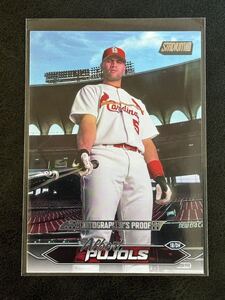 希少 photographers proof 2024 Topps Stadium club albert pujols プホルス cardinals