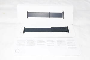 ☆ほぼ新品☆Apple Watch 第10世代 純正バンド☆インク スポーツ ループ 46㎜☆ネイビー☆2024年モデル