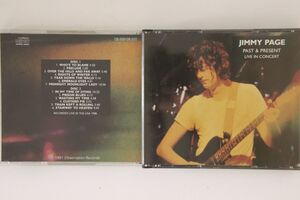 輸入2discs CD Jimmy Page Past And Present Live In Concert OB009010 OBSERVATION /00220