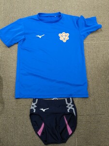 陸上 女子 レーシングブルマ Tシャツ 練習着