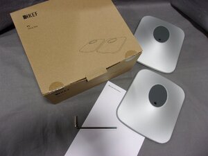 中古品 LSX専用デスクスタンド KEF ケーイーエフ P1 Desk Pad ペア