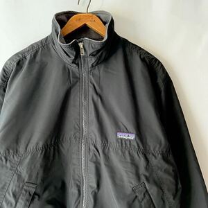 黒! 2006年 Patagonia SHELLED SYNCHILLA JACKET ブラック S ビンテージ 00s パタゴニア シェルドシンチラ ジャケット ヴィンテージ