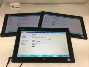 ジャンク3台セット/FUJITSU FMVNQ8P1 Q702/G/Core i5 3427U 1.80GHz/ストレージ不明/4GB/11.6インチ/OS無し/高解像度/AC欠品