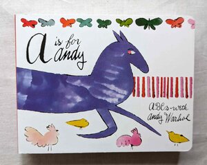 アンディ・ウォーホル & 母 ジュリア・ウォーホル 洋書 Andy Warhol A is for Andy イラスト・アートブック・絵本