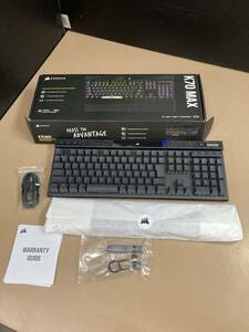 S099[08]S41(キーボード) 美品 CORSAIR/コルセア ゲーミングキーボード K70MAX 完品 6/10出品