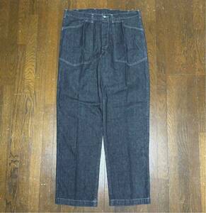 付属品完備 裾上げ無し TENDERLOIN DENIM TROUSERS BLACK テンダーロイン テンダー デニム トラウザー パンツ ブラック L サイズ ジーンズ