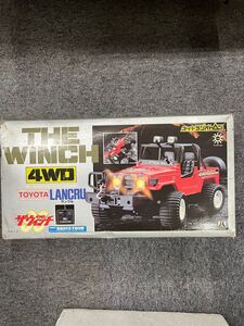 ラジコン　マツシロ　ザ・ウィンチ　THE WINCH 4WD TOYOTA LANCRU 中古品