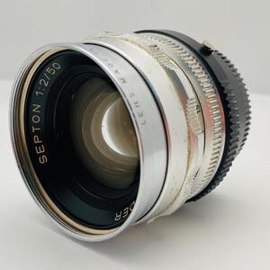 【C5350】VOIGTLANDER SEPTON 50mm f2 ゼプトン DKLマウント 希少 初期モデル 0.6mm レンズ