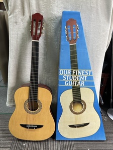 H0168 OUR FINEST STUDENT GUITAR アコースティックギター クラシックギター 箱付き 現状品 アコギ 弦楽器