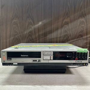 MYM11-740 激安 ビデオデッキ SONY SL-F3 VIDEO CASSETTE RECORDER 通電OK 中古現状品 ※3回再出品で処分