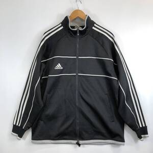 日本製 アディダス 00s トラックジャケット XOサイズ ブラック ジャージ adidas