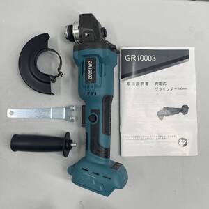 (C) マキタ makita 互換 グラインダー 100mm 充電式 18v 14.4v 研磨機 コードレス ブラシレス ディスクグラインダー サンダー