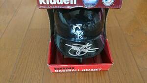 2001 Topps Reserve Todd Helton Auto Mini Helmet /225