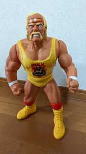 当時物　1990年 WWF HULK HOGAN ハルクホーガン フィギュア 音鳴りました。ソフビ 