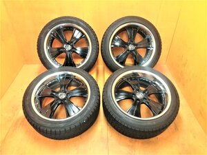 『送料無料』A1202 ワークベルサリオ 245/45R19 4本セット 19×8.5J 19×9.5J ET35 ET32 セルシオ フーガY51 など