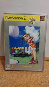 【C-3-1022】みんなのGOLF4 the Best プレイステーション2 PlayStation2